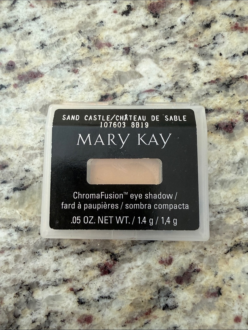 Mary Kay ChromaFusion Eye Shadow Sand Castle Matte Neutral Nude Beige Eyeshadow